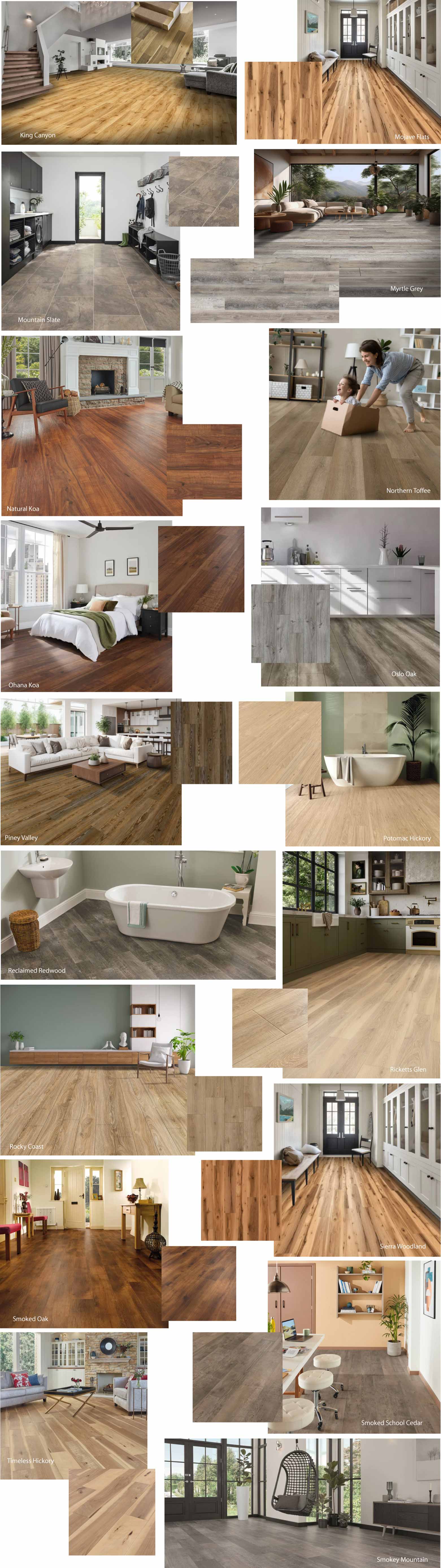Luxury vinyl plank flooring. Luxury vinyl adds waterproof protection to durable good looks and versatility. In-Stock NOW plus save up to 60% in Wecker's Flooring Center's warhouse.