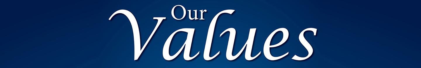 Our Values at Wecker's Flooring Center