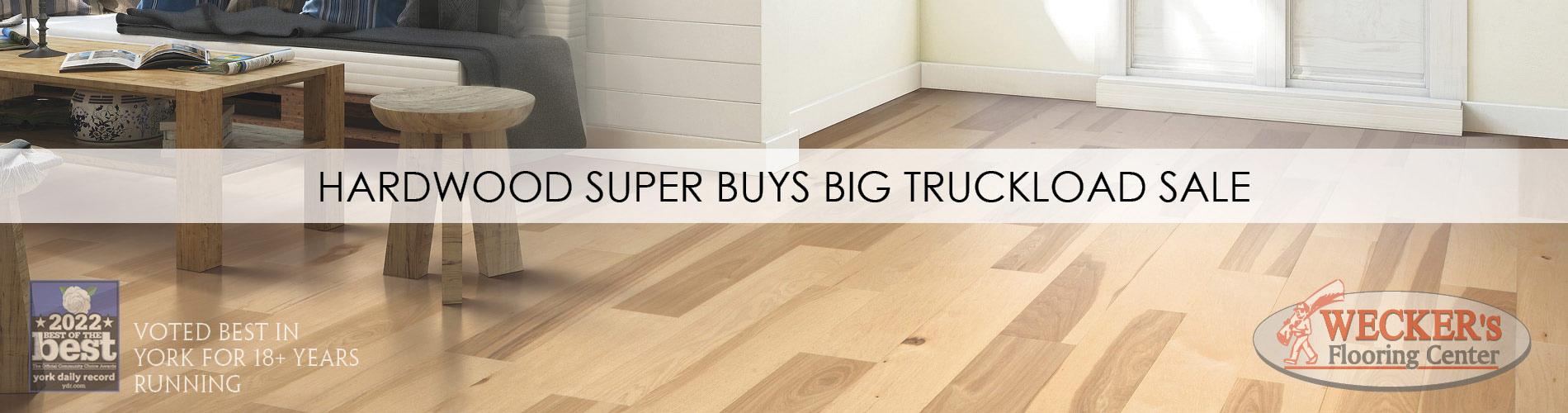 Hardwood super buys big truckload sale