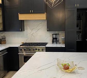 Countertop project by Simmons Floor Covering Abbey Design Center located in Denton, TX