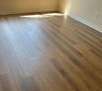 Laminate project by Simmons Floor Covering Abbey Design Center located in Denton, TX