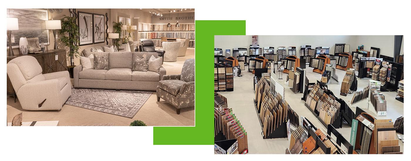 Flooring & Furniture selection