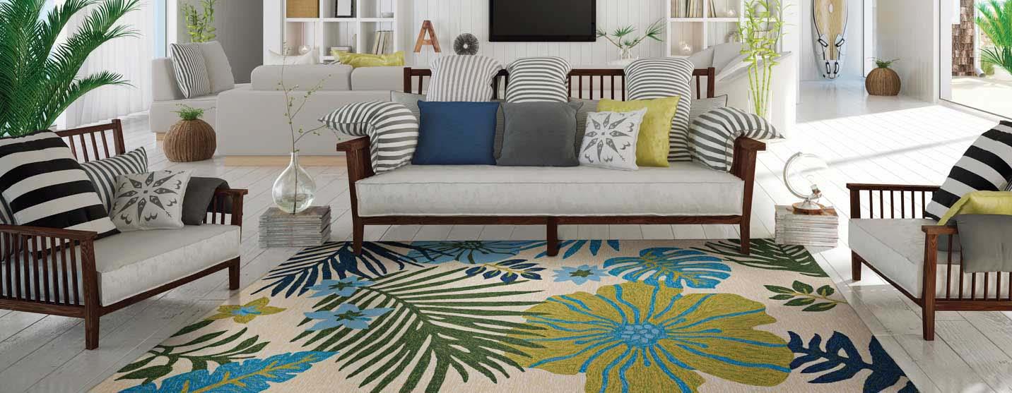 Couristan Area Rug Roomscene