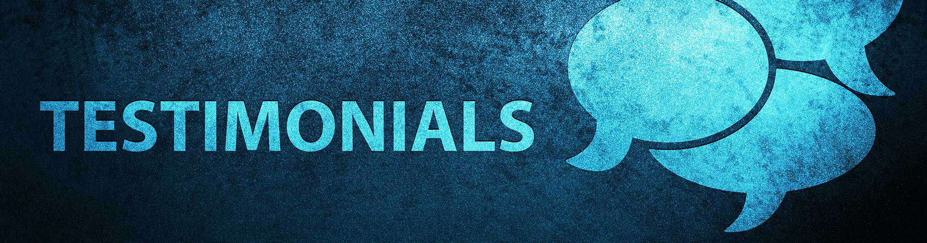 Testimonials - See what our customers have to say!
