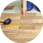 Professional flooring installation