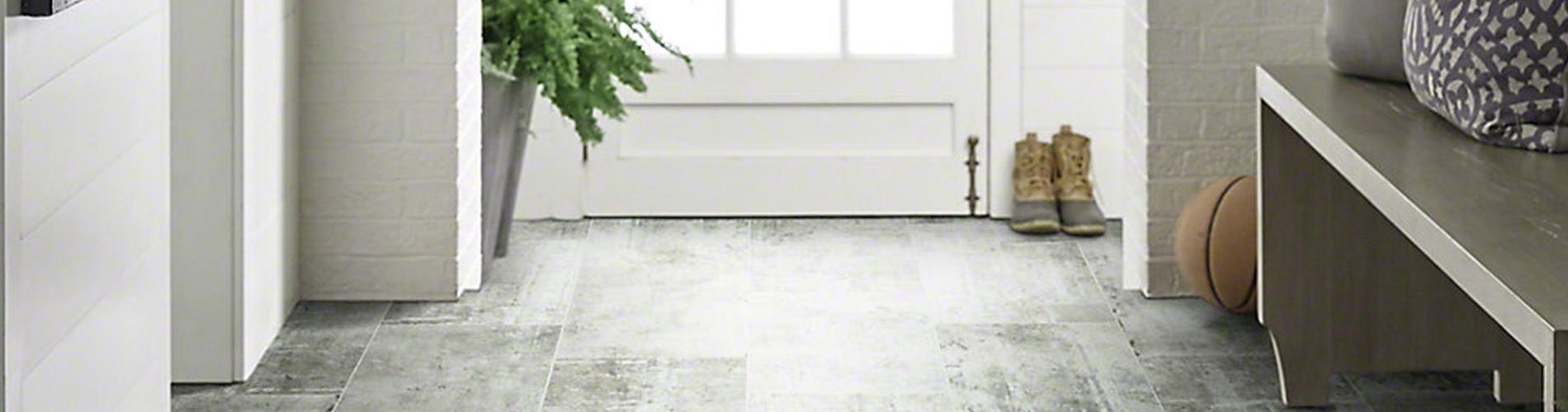 Shaw CS86W 00570 tile mudroom