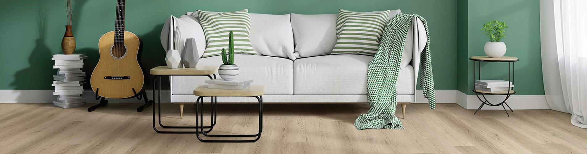 Luxury vinyl flooring
