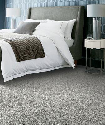 Wool carpet room scene