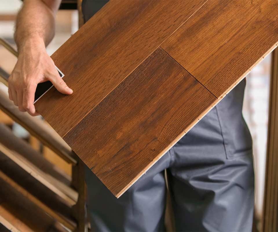 Hardwood samples